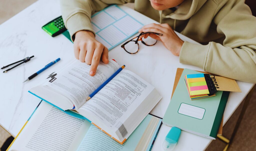 IELTS and TOEFL preparation books for study abroad exams